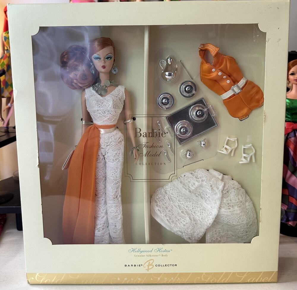 Barbie Silkstone Hollywood Hostess Doll K7900 Mattel 2007 NRFB